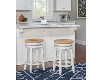 Powell Maya White Counter Stool