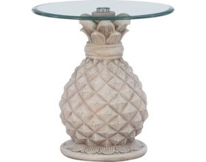 Powell Shaped Table Pineapple Side Table