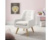 Powell Trellis White Kids Sherpa Chair small image number 3