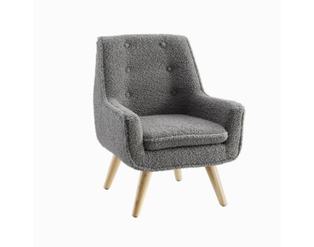 Grey best sale kids chair