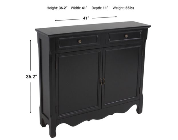 2 door console deals cabinet