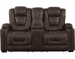 Pri Big Chief Power Recline Console Loveseat small image number 1