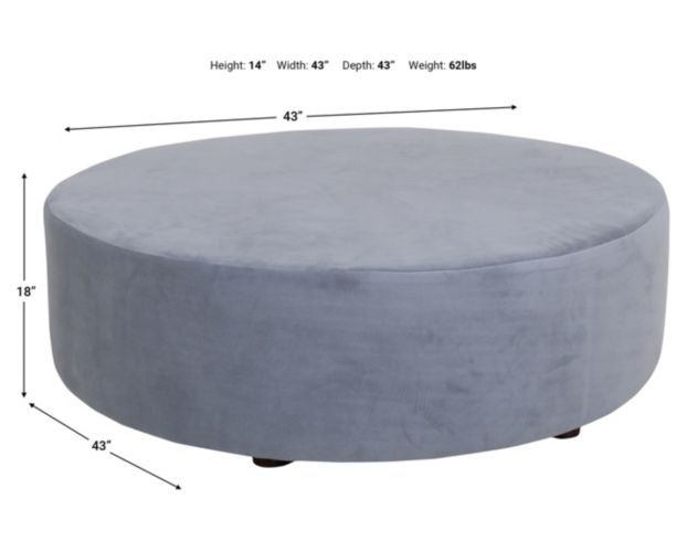 Drew & Johnathan Home Valencia Ottoman large image number 3