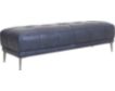 Drew & Johnathan Home Arabella Leather Ottoman small image number 2