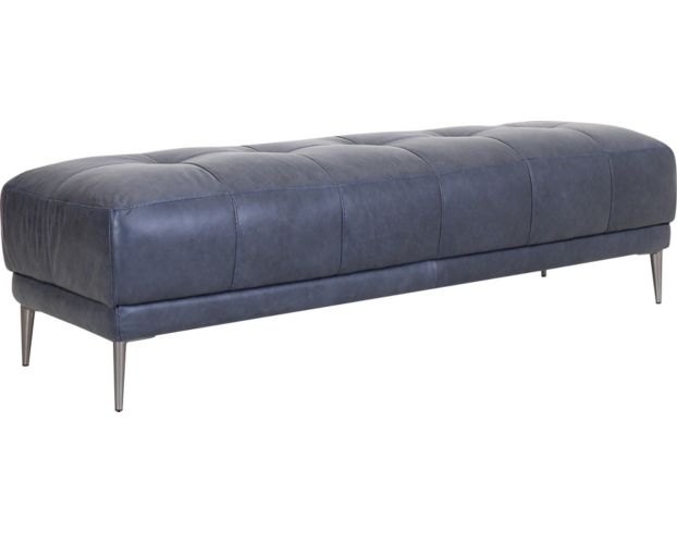 Drew & Johnathan Home Arabella Leather Ottoman large image number 2