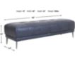 Drew & Jonathan Home Arabella Leather Ottoman small image number 5