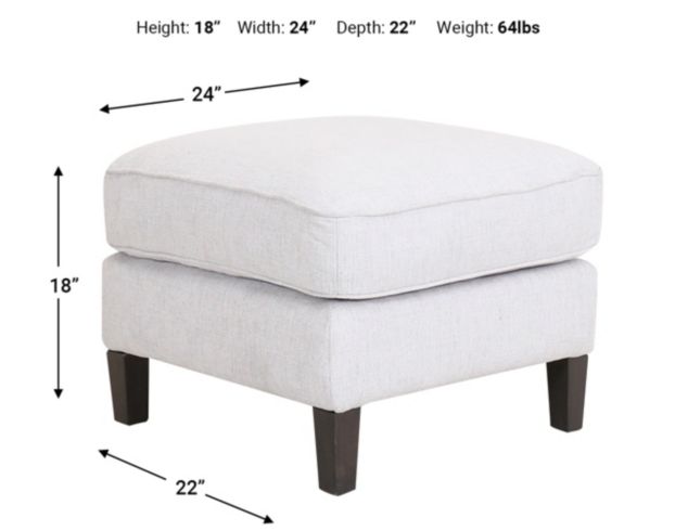 Drew & Johnathan Home Penelope Ottoman large image number 4