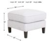 Drew & Jonathan Home Penelope Ottoman small image number 4
