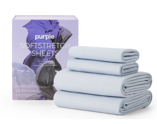 Purple Twin/Twin-XL Morning Mist SoftStretch Sheets large image number 7