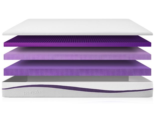 Purple Twin XL Mattress large image number 2