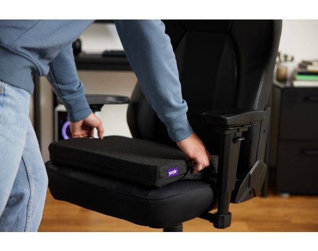 Purple Double Seat Cushion | Pressure Reducing Grid Designed for Ultimate  Comfort | Designed for Office Chairs | Made in The USA