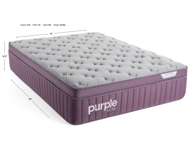 Purple Rejuvenate Soft King Mattress Rejuvenate Plus Soft large image number 10