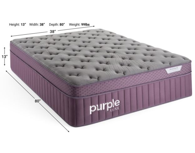 Purple Rejuvenate Premier Medium Queen Mattress large image number 9