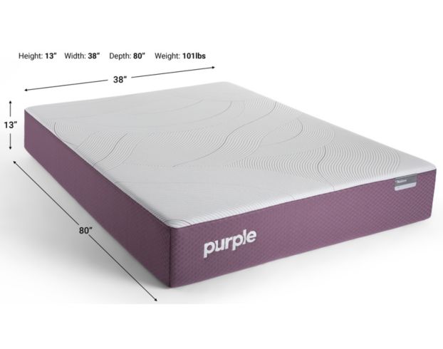 Purple Restore Plus Soft Twin XL Mattress large image number 12