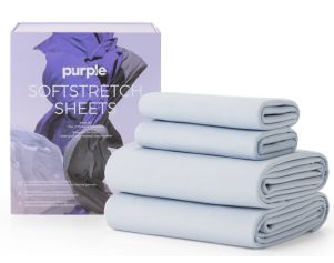 Purple Innovation King/Cal King Morning Mist SoftStretch Sheet