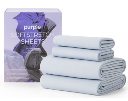 Purple King/Cal King Morning Mist SoftStretch Sheet