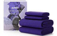 Purple Innovation King/California King Deep Purple SoftStretch Sheet