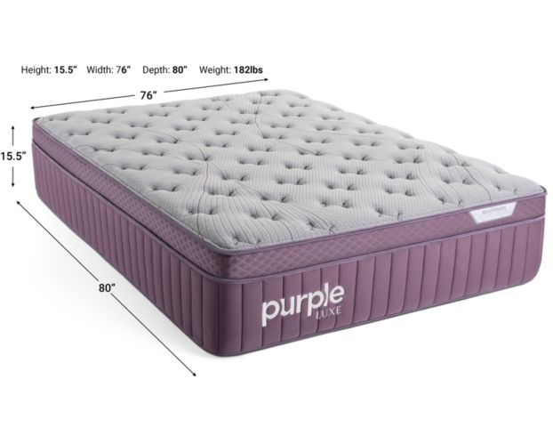 Purple king deals bed