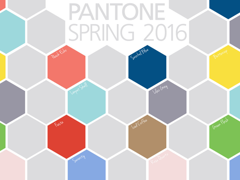 Update your home with stylish home goods featuring Pantone spring colors like Serenity, Rose Quartz and more.