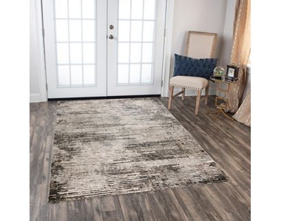 Riztex Usa Inc Calabria Gray 7.10 X 9.10 Rug