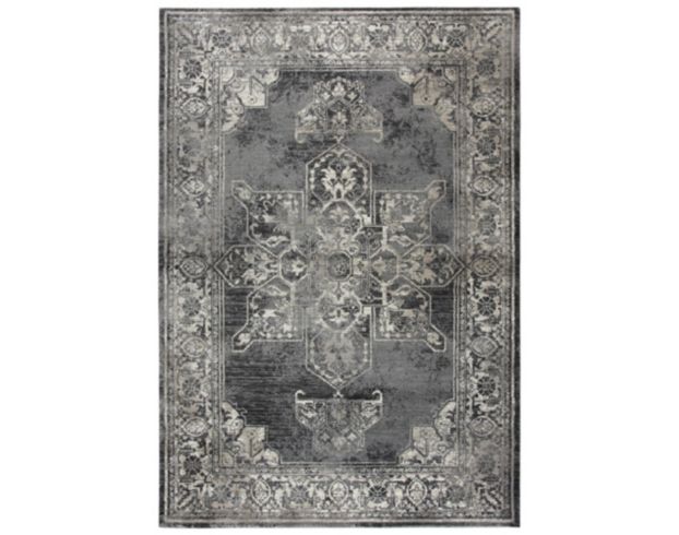 Rizzy Panache 6' X 9' Gray Rug large image number 1