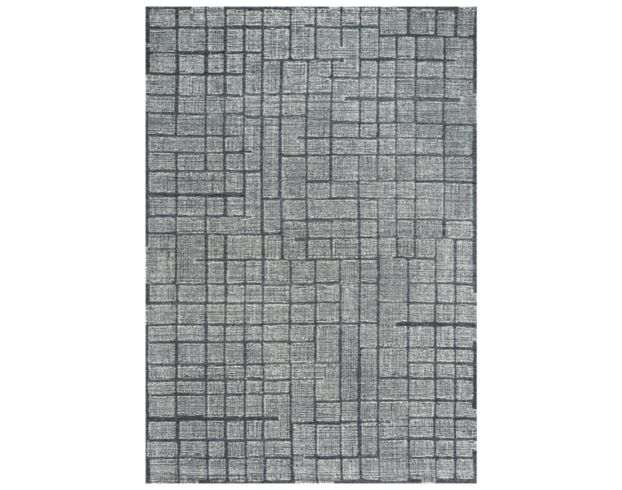 Rizzy Taylor Black 8' X 10' Rug large image number 1