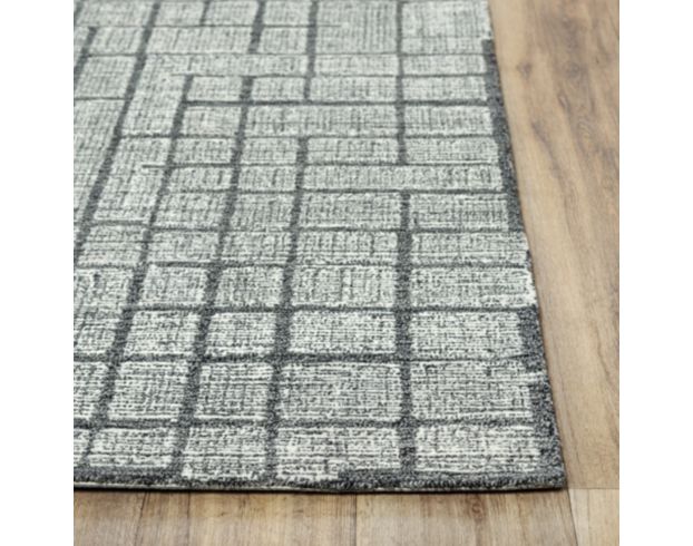 Rizzy Taylor Black 8' X 10' Rug large image number 3