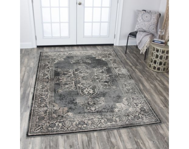 Rizzy Panache Rug Gray 9.10' X 12.6' Rug large image number 2