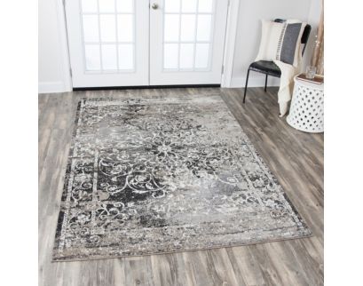 Rizzy Panache Rug Gray 9.10' X 12.6' Rug