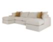 Rowe Furniture Lounge Alden 3-Piece Natural Double Chaise Sectional small image number 2