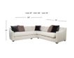 Rowe Furniture Bradford Taupe Sectional small image number 9