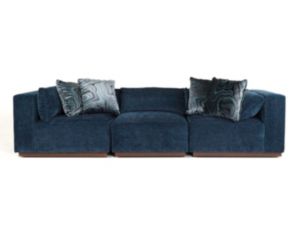 Rowe Furniture Dimitry Indigo 3-Piece Sectional