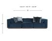 Rowe Furniture Dimitry Indigo 3-Piece Sectional small image number 8