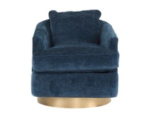 Rowe Furniture Ophelia Indigo Swivel Chair