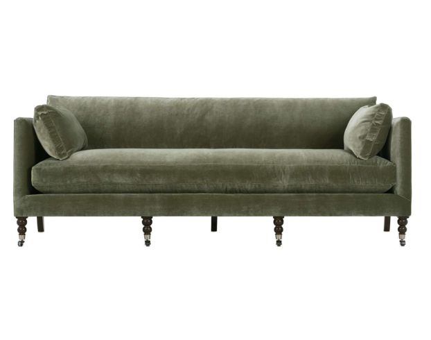 Rowe Furniture Madeline Sage Velvet Sofa large image number 1