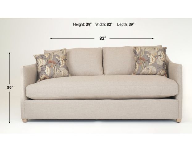 Rowe Furniture Serena Bench Sofa large image number 13