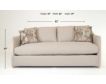 Rowe Furniture Serena Bench Sofa small image number 13