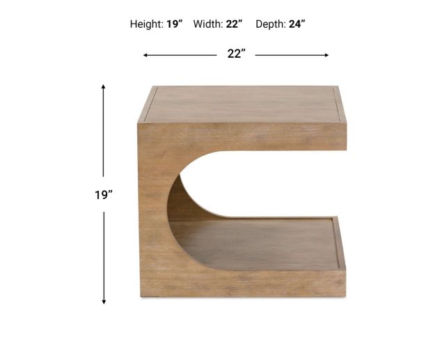 Rowe Furniture DUNE COCKTAIL TABLE large image number 5