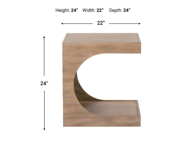 Rowe Furniture DUNE END TABLE large image number 3