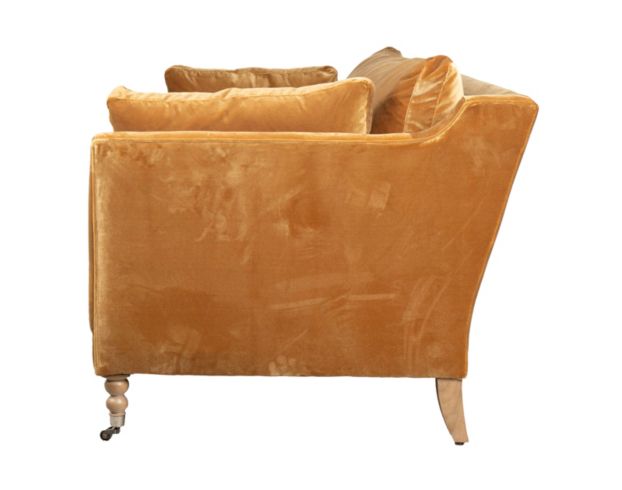 Rowe Furniture Madeline Amber Velvet Sofa large image number 3