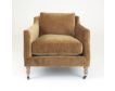 Rowe Furniture Madeline Amber Velvet Arm Chair small image number 1