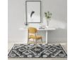 Rugs America Ibiza Billow Black 5 x 8 Rug small image number 2