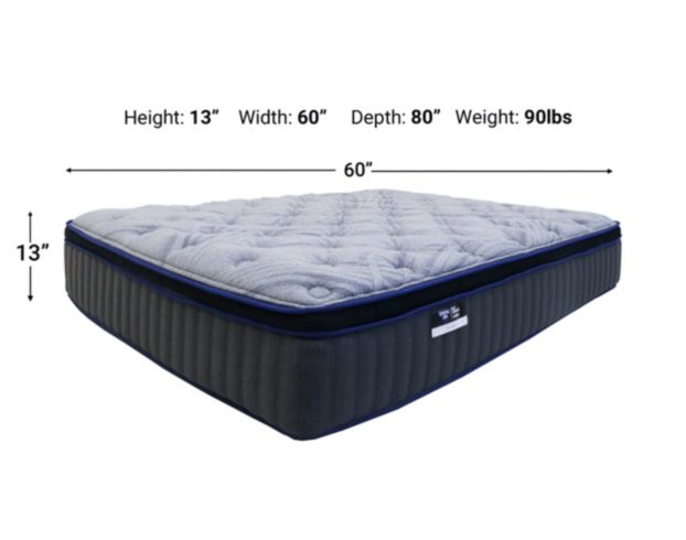Spring Air Mt Aspen Euro Top Queen Mattress large image number 4