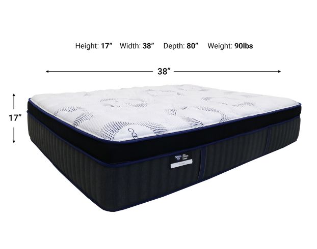 Spring Air Mt Everest Super Euro Top Twin XL Mattress large image number 4