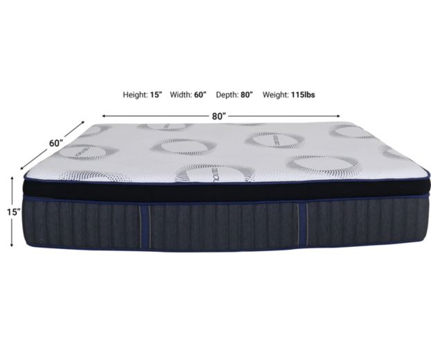 Spring Air Mt Everest Hybrid Euro Top Queen Mattress large image number 4