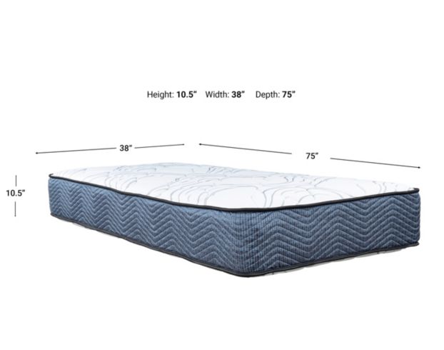 Spring Air Bliss Medium 2-Sided Twin Mattress large image number 4