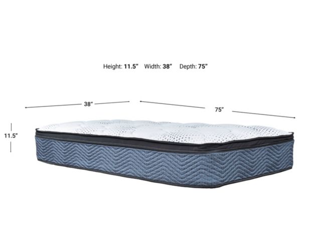 Spring Air Cozy Euro Top Twin Mattress large image number 5