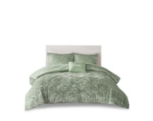 Streamline Art & Frame Inc. Felicia Green 3-Piece Twin Comforter Set