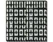 Streamline Art & Frame Inc. Aquarella Black/White XII 38" x 38" Wall Art small image number 1