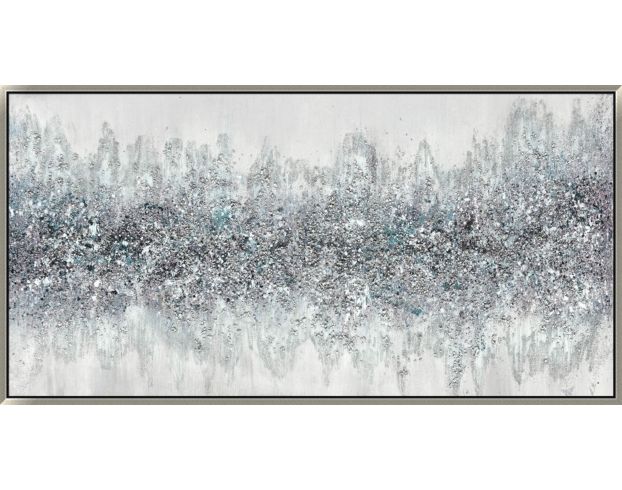 Streamline Art Speckled Night Sky Wall Art 28 X 56 large image number 1